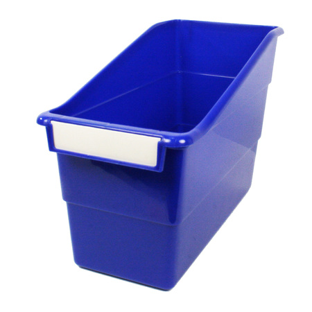 ROMANOFF Tattle® Shelf File, Blue, PK6 772-04